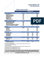 USD - Lista de Precios - Planta ABA, Barquisimeto - 19.12.2022