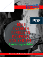 Buku Panduan Skripsi Fai Umc 2022