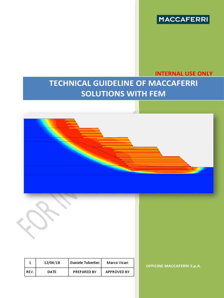 Maccaferri FEM Solutions Guidelines | PDF | Strength Of Materials ...