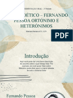 Fernando Pessoa e seus heterônimos