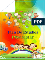 Plan de Estudios Educación Preescolar