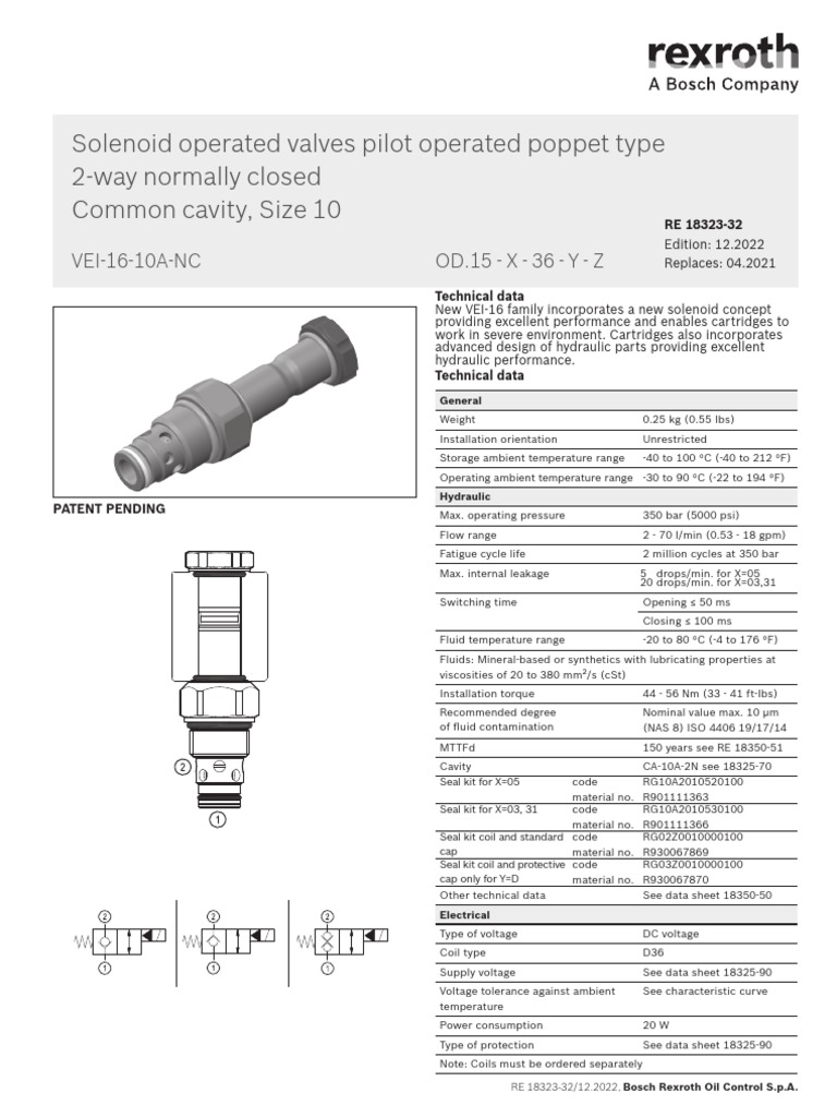 D36 Od15x36yz Re18323-32 | PDF | Valve | Equipment