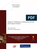 Suero Gil, Luis - AnÃ Â¡lisis de Viabilidad de La UtilizaciÃ Â N de Un UAS para Transporte Sanitario