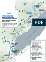 Golden Ears Parking Map