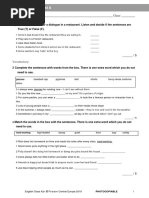 ECA2+ Tests Language Test 2A 2018