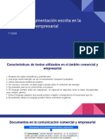 Ud.5 Documentación Escrita en La Comunicación Empresarial