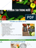 Vitamin Tan Trong Nư C