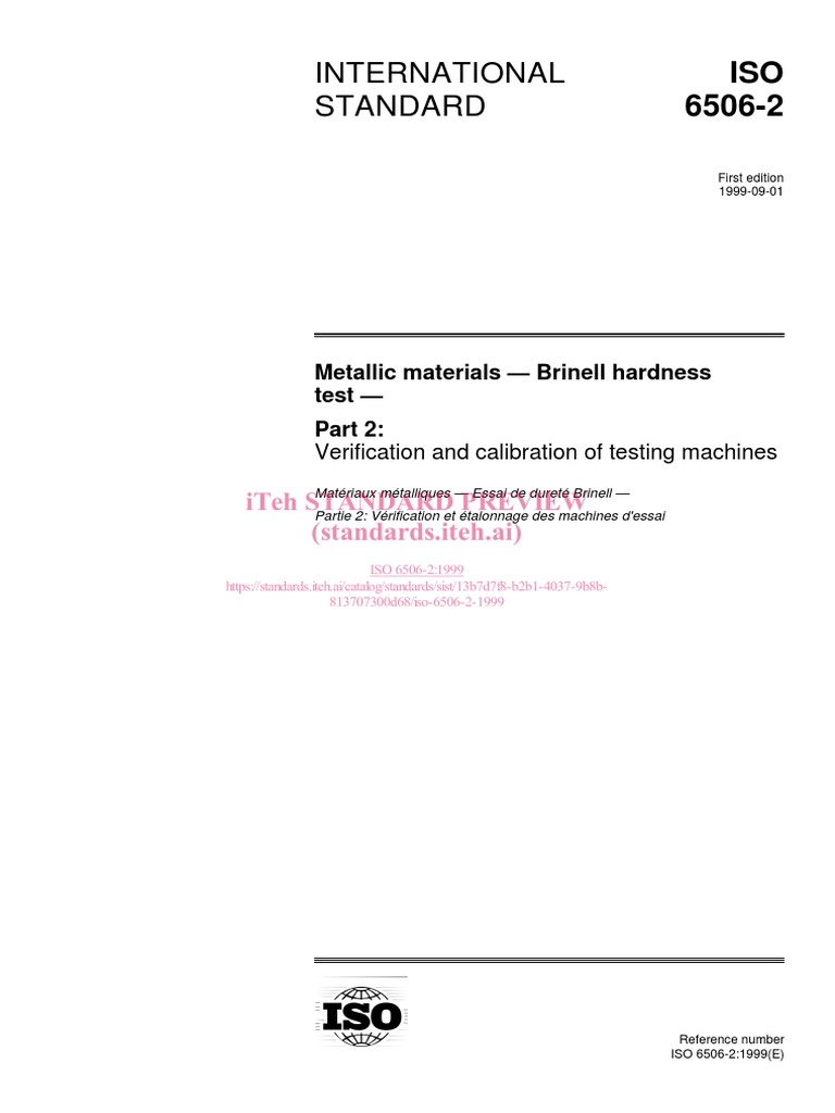 iso-6506-2-1999-download-free-pdf-international-organization-for