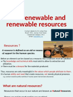 GEOG1016: Non-Renewable and Renewable Resources