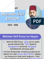 Mehmet Akif Ersoyun Hayatı