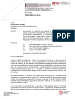 Autorización de sustitución de residente de obra en proyecto de mejoramiento y ampliación de centro de atención residencial