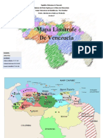 Mapa Limítrofe de Venezuela