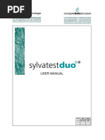 User Manual Sylvatest-Duo