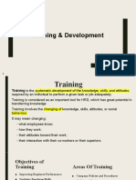 Unit 5. Training and Development