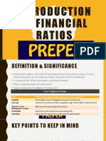 Financial Ratios