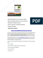 Simulado Questões Concurso Tribunal Justiça 2011 - TJ 2011