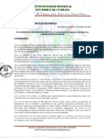 R-A N° 003- Designar a los funcionarios responsables, titulares y suplentes, para el manejo de las cuentas bancarias de la MDSRC