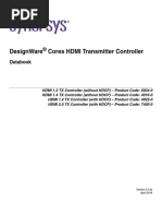 DWC Hdmi TX Databook