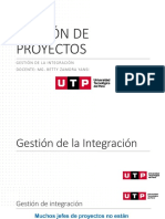 Gestión de La Integración