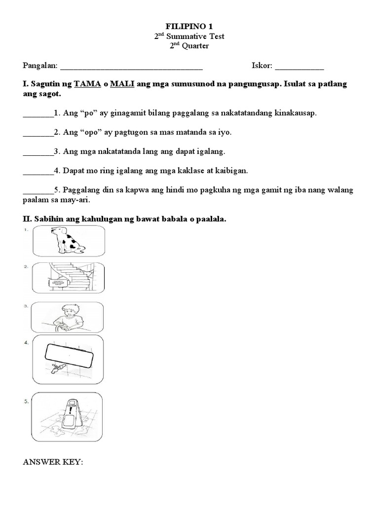 Fil 1 - Q2 - ST2 | PDF