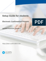 EConfirmation Setup Guide For Students