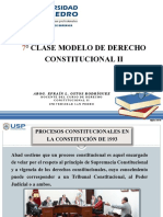 Septima Clase de Constitucional Ii