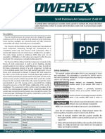 Scroll Enclosure Air Compressor 15-60 HP: Description