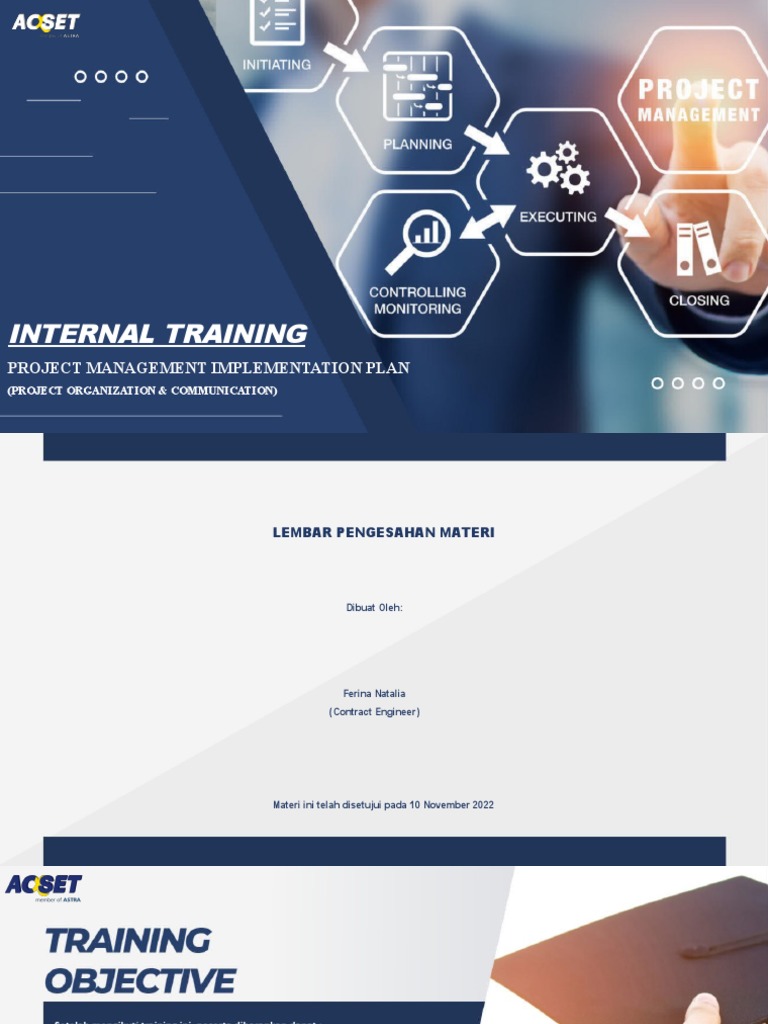 Modul PMIP - Project Organization & Communication | PDF