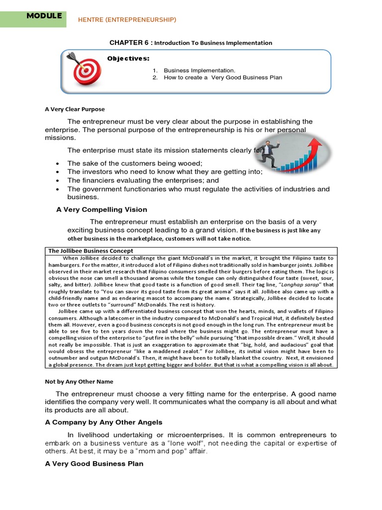 CHAPTER 6 Introduction To Business Implementation | PDF | Partnership ...
