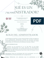 ¿Qué Es Un Administrador?