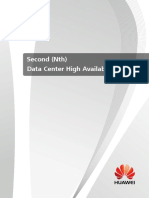 Huawei SecondNth Data Center High Availability Solution White Paper