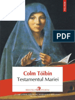 Colm Toibin—Testamentul Mariei