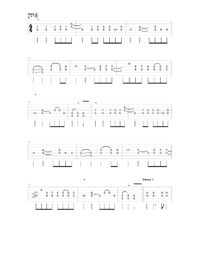 MONEY FOR NOTHING Riff Principal PDF