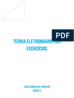 Exercícios - Teoria Eletromagnética (2020-2 ERE)