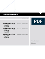 Service Manual: GTH-4016 R