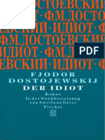 Der Idiot by Dostojewskij, Fjodor Michajlowitsch 