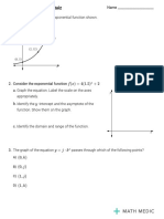 Algebra 2 5.1 - 5.3 Quiz