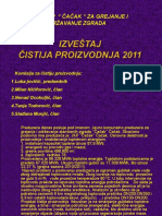 Čistija Proizvodnja - Prezentacija Oktobar.2011JKP Čačak