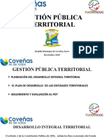 Gestión Pública Territorial