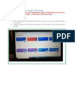 Presenta Tu Clase de Google Classroom