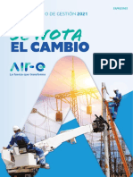 Informe integrado de gestión 2021 de Air-e: Construyendo el modelo de valor