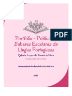 Portfólio de Língua Portuguesa de Rafaela Silva