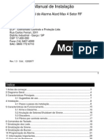 ALARME Manual Max 4 ALARD Max 4 Rf