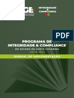 Manual Programa de Integridade &amp Compliance - 2022 2