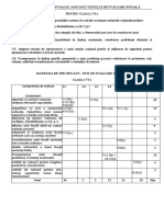 Mate Test Initial Clasa A VI A 2021-2022