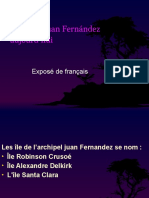 Archipel Juan Fernández Aujourd'hui