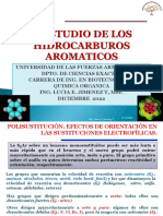 CLASES Nro. 9 ESTUDIO DE LOS COMPUESTOS AROMATICOS-AROMATICOS POLISUSTITUIDOS