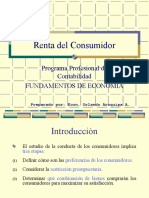 Renta Del Consumidor