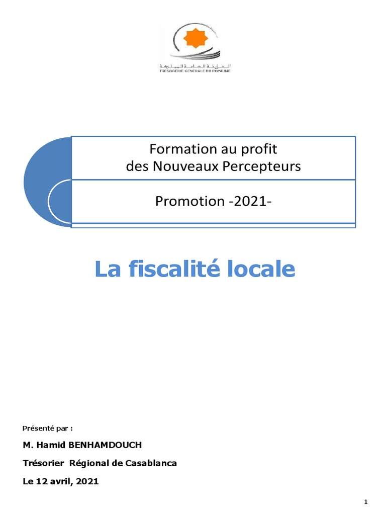 Réforme de la fiscalité locale 2021 | PDF | Impôts | Communes de France
