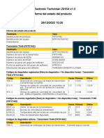 Informe estado producto transmisión TH48